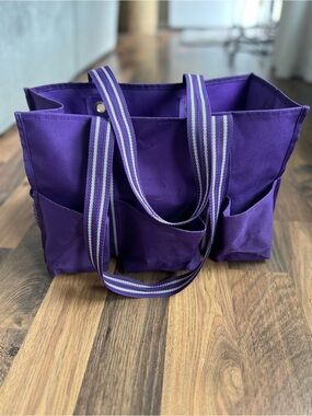 Thirty One Utility Tote Bag in Purple